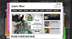 Desktop Screenshot of empiremusiconline.com
